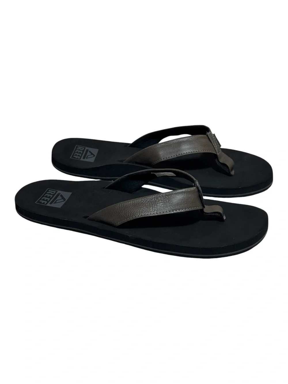 Reef Men's Twinpin Comfort Flip Flop Sandals Grey Size 11